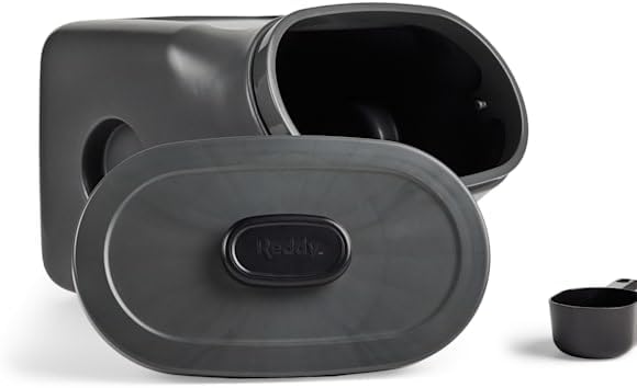 Reddy by Petco Black Airtight Food Storage Container for Dogs Medium 25 lbs. - Image 4