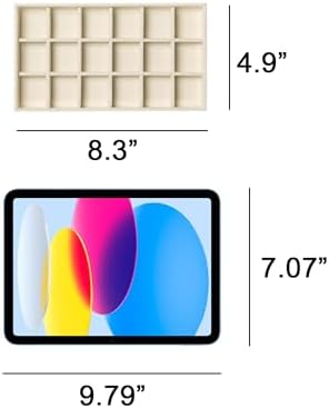Frebeauty Jewelry Trays for Drawer,Set of 4 Jewelry Organizer and Storage - Image 3