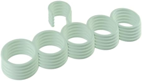 Coshar 5 Pack Scarf Hanger Holder Scarf Storage Organizer for Ties Belts by Coshar