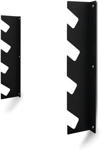 CZWL&HG Garage Tool Organizer Wall Mount – Heavy-Duty Solid Steel Rack for Shovels, Rakes, Long-Handled Tools – Horizontal Shed/Yard Storage Holds 250 lbs with Rustproof Mounts - Image 2
