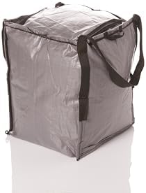 DURASACK 22-Gallon Zipper Top Heavy Duty Storage Tote Bags, Gray, Medium (Pack of 10) - Image 2
