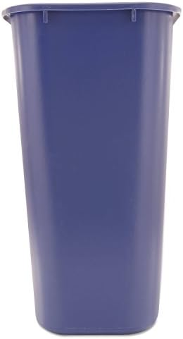 Rubbermaid Commercial Products Deskside Recycling Can, 10.25-Gallon/41-Quart, Blue Recycling Symbol, Plastic, for Bedroom/Bathroom/Office/Under Desk/Sink, Pack of 12 - Image 2