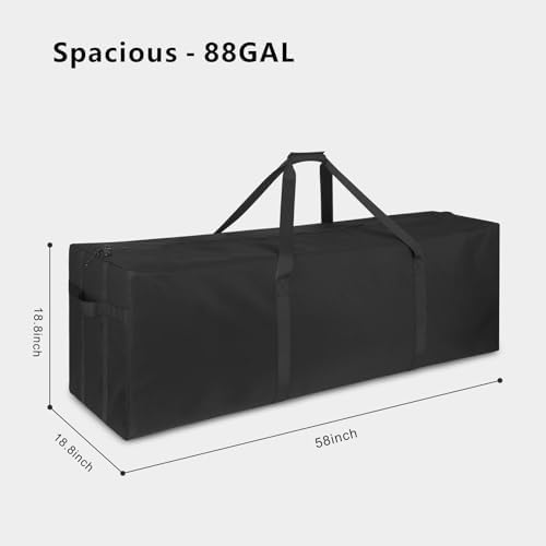 TOPDesign 1-Pack Long Storage Duffle Bag – 58" x 18.8" x 18.8", 87Gal - Image 2