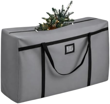 Christmas Tree Storage Bag, Fits 4/5 Ft Artificial Trees, Grey by PLTCAT