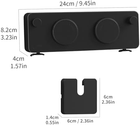 JOOM Double Retractable Clothesline, 2 x 13.8 FT, 40 LB Heavy-Duty, Black - Image 3
