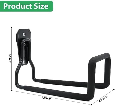 Garden Hose Holder - 2 Pack Hose Hanger Wall Mount, Heavy Duty Water Hose Holder for Outside Use in Yard, Metal Durable Hose Hooks, Ideal for Water Hose Storage - Image 2