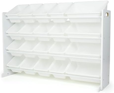 Humble Crew Kids Toy Organizer with 20 Bins, 4 Tier Storage for Playroom by HumbleCrew