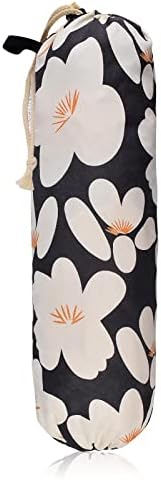 TOGETRUE Plastic Bag Holder, Lightweight Wall Mount Floral Grocery Bag Holder, Reusable Shopping Bag Storage Holder Organizer for Kitchen Pantry (Basic Black) by TOGETRUEHOME