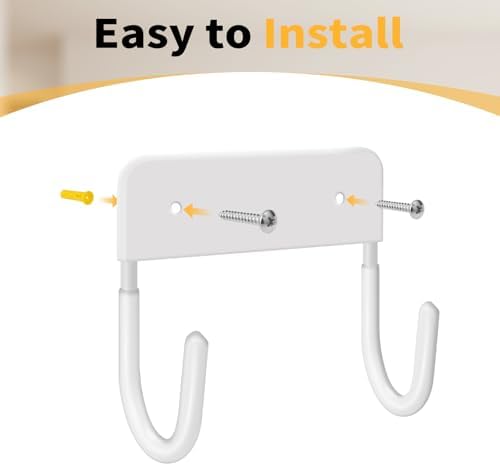 Ironing Board Hanger Wall Mount, Metal Iron Board Wall Mount - Image 7