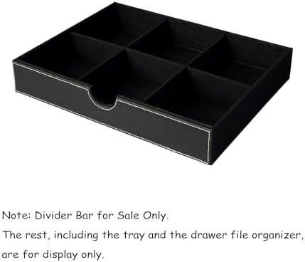 UnionBasic Divider Bar, Divider Strip for 3-Drawer File Organizer, Black - The Accessory of Dividing Bar Only, 3-Drawer File Organizer NOT Included - Image 3