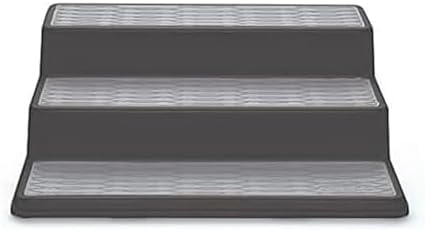 Copco 3-Tier Cabinet Organizer Set of 2 - Spice Rack Organizer for Cabinet, Pantry Storage for Cans, Spices and Seasonings, Non-Skid Platforms, 10.5 x 8.75 x 3.5 Inches Each by Copco