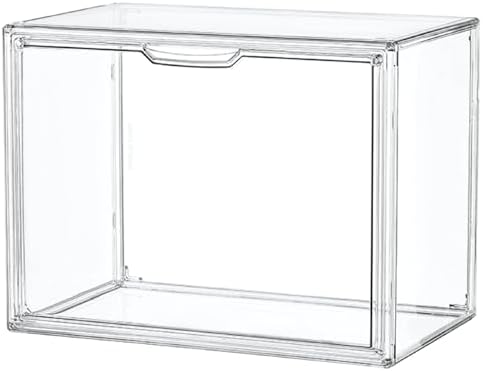 LXLXXL Clear Acrylic Display Case, Stackable Plastic Storage Bins, X-Large by LXLXXL