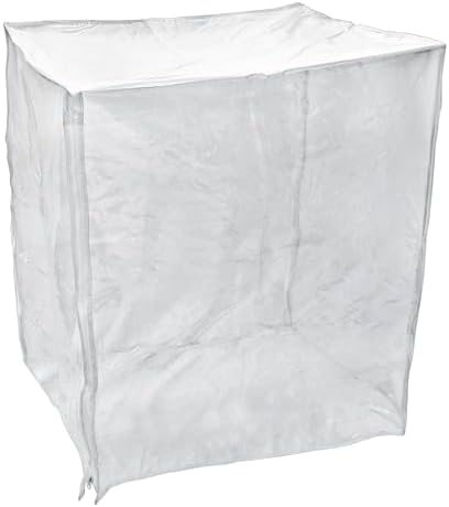 New Star Foodservice Commercial-Grade Clear Plastic Sheet Pan/Bun Pan Rack Cover, 10-Tier, 28" L x 23" W x 33" H by NewStarFoodservice