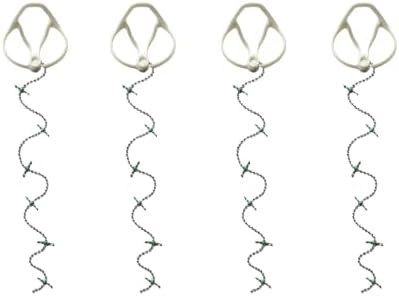 DrainWig Bathtub Drain Hair Catcher – Disposable Bathroom Hair Trap, Easy to Install in Bathtub Drain, Helps Prevent Clogs – As Seen on Shark Tank - Bathtub Accessories - Bathtub (4-Pack) by DrainWig