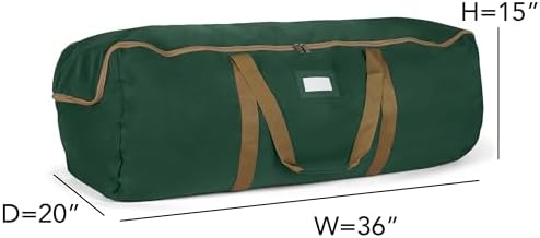 Covermates Storage Duffel Bag, 36" W x 20" D x 15" H, Green - Image 2