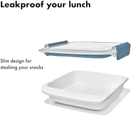 OXO Good Grips Prep & Go Slim Food Storage Container - 1.8 Cups, Ocean Blue - Image 2