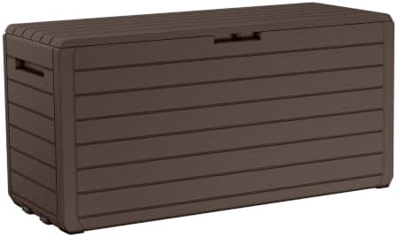Keter Atlas 70 Gal Outdoor Storage Box for Patio and Pool Accessories by Unknown