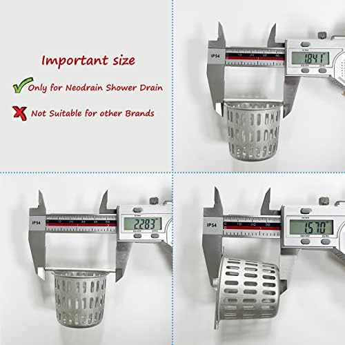 Neodrain Shower Drain Hair Catcher, 2-Pack,Only Fit Neodrain Shower Drain - Image 6