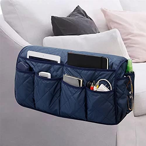 Armchair Caddy for Recliner - Sofa Armrest Organizer with 14 Pockets - Image 2
