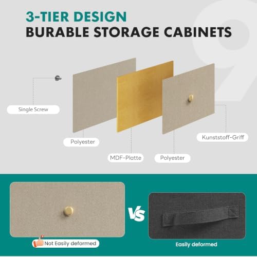 OLIXIS 9 Drawer Tall Dresser for Bedroom, Closet Organizers and Storage - Image 5