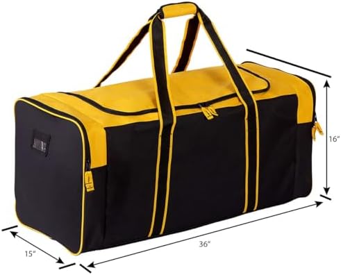 Jetstream Heavy Duty Multi Pocket Durable Sports Gym Equipment Travel Duffel Bag - Image 4