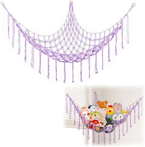 Stuffed Animal Hammock,Stuffed Animal Storage Net,Toy Pet Plushie Net by Unknown