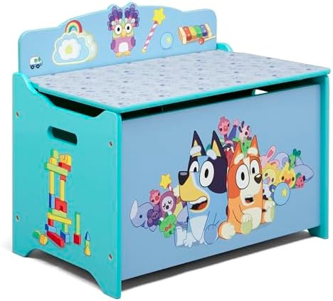 Delta Children – Bluey Deluxe Toy Box by DeltaChildren