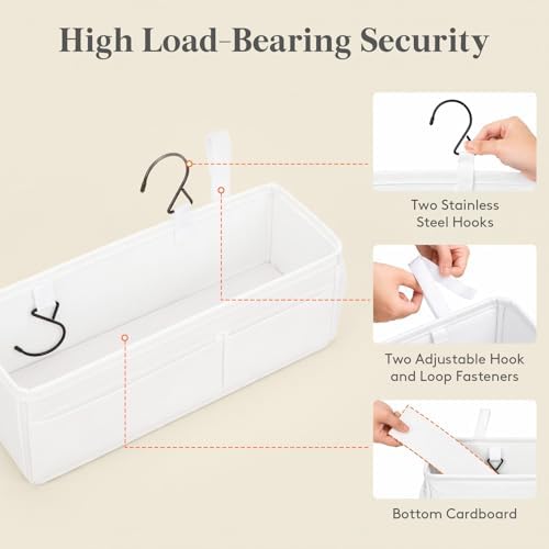 Lifewit Bedside Caddy Storage Organizer, Hanging Storage Bag for Bunk Bed - Image 3