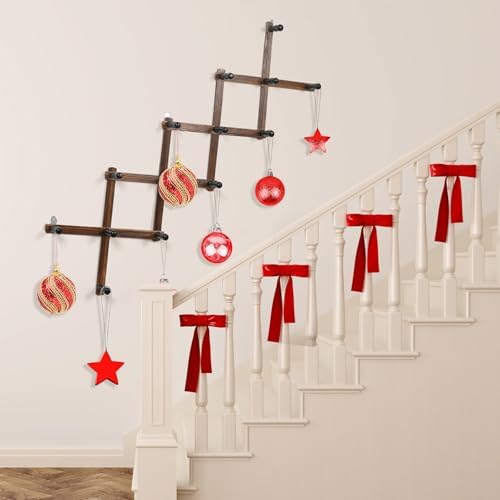 WGFKVAS 2 Pack Accordion Hat Rack for Wall, Hat Holder with 14 Pegs - Image 5