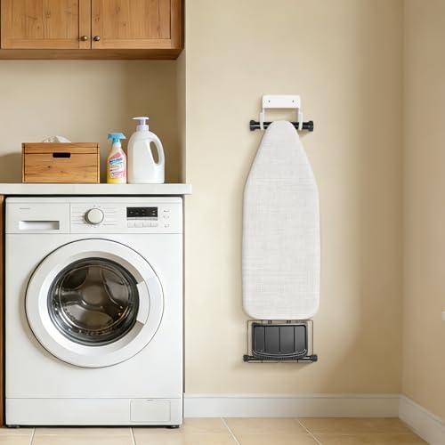 Ironing Board Hanger Wall Mount, Metal Iron Board Wall Mount - Image 2