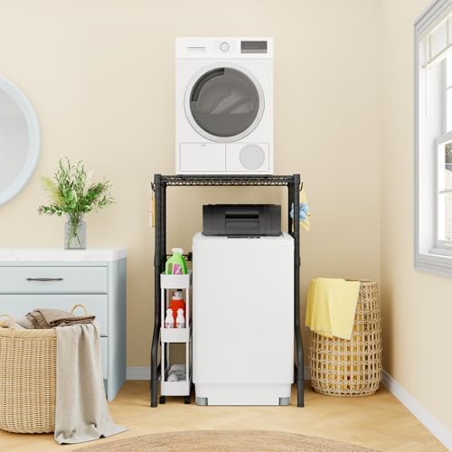 ULIFHOME U16 Upgraded Washer Dryer Stacking Rack for Narrow Laundry Room - Image 2