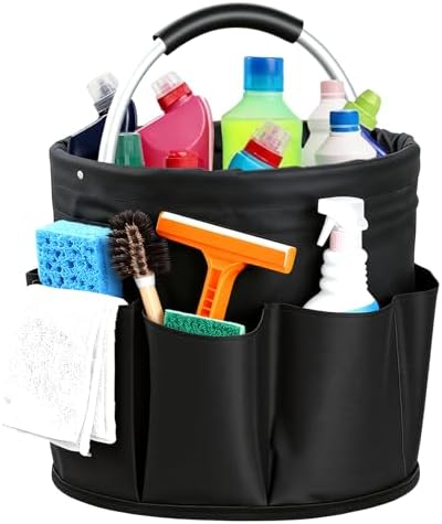 Cleaning Caddy with Handle, for Cleaning Supplies Organizer Bucket by Unknown