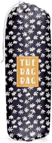 Daisy Grocery Bag Organizer - Plastic Bag Holders for Kitchen, Pantry, Laundry Room - Home Decor Gift for Women & Men by IHopes%2B