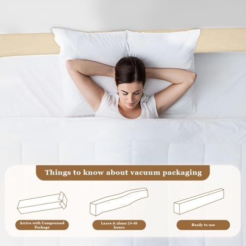Bed Gap Filler,High-Density Bed Crack Filler with Removable Cover,Mattress Extender for Headboard Gap,Spacer Filler Between Mattress and Wall,Bed Wedge Gap Filler,Beige,39"x2"x12",Twin/Twin XL - Image 6