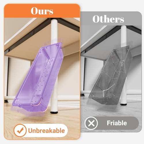 SpaceHacks 15 PCS Plastic Drawer Organizer Set, Drawer Storage Trays - Image 5