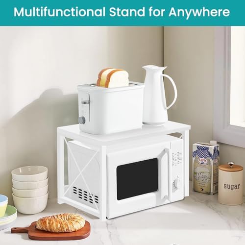 ELITEROO Desktop Printer Stand with Storage, Printer Stand Shelf - Image 6