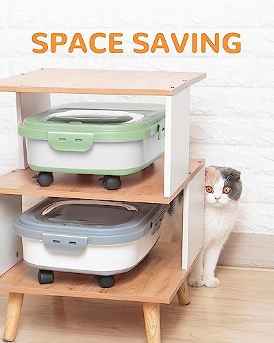 20-23 Lbs Dog Food Storage Container,Collapsible Dog Food Container - Image 5