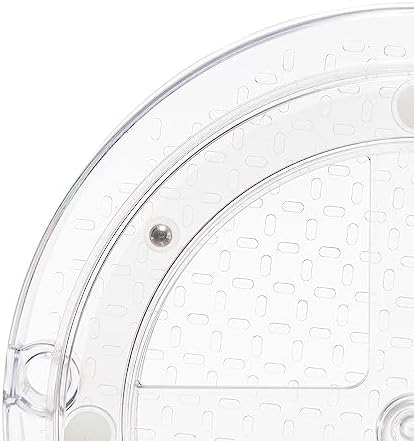 Amazon Basics Clear Rotating Lazy Susan Turntable Organizer for Condiments, 9-Inch (Pack of 16) - Image 5
