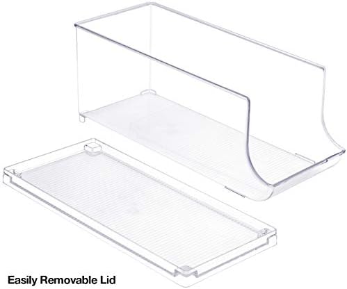 Sorbus Soda Can Organizer for Fridge & Freezer, Stackable with Lid (2 Pack) - Image 6