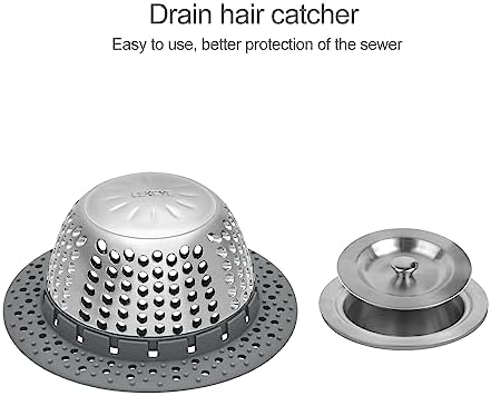 LEKEYE Shower Drain Hair Catcher | Bathtub Stopper/Shower Drain Cover/Drain Protector for Bathtub and Bathroom - Image 4