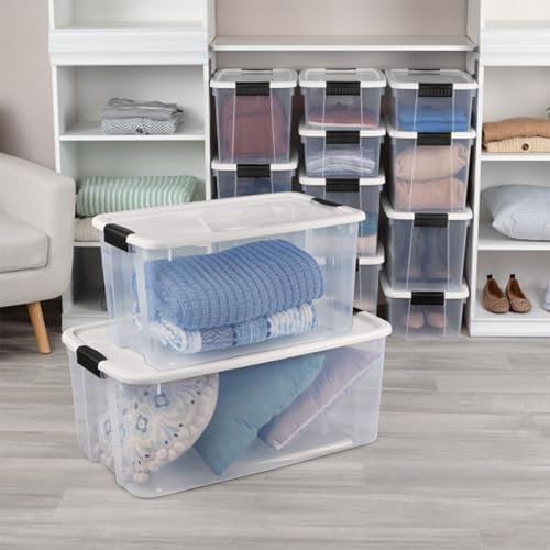 Sterilite Ultra Latch Box with Lids for Home and Office, 70 Quart, 20-Pack - Image 6