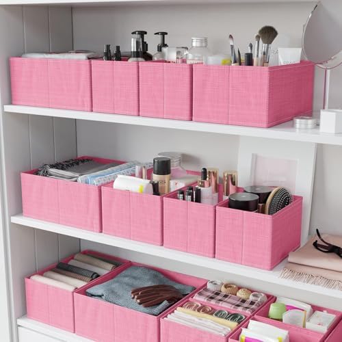 Drawer Organizer Set of 12 Pink - Nursery, Bedroom, Closet Organizer & Storage - Image 6