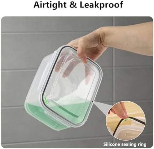 8 Pack Fruit Storage Containers for Fridge, Produce Container with Colander - Image 7