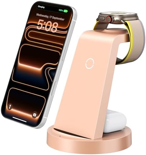 Anlmz 3 in 1 Charging Station - Wireless Charger for Apple Multiple Devices by WirelessCharger