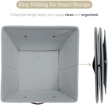 DECOMOMO Storage Bins, Storage Baskets for Shelves - Image 6