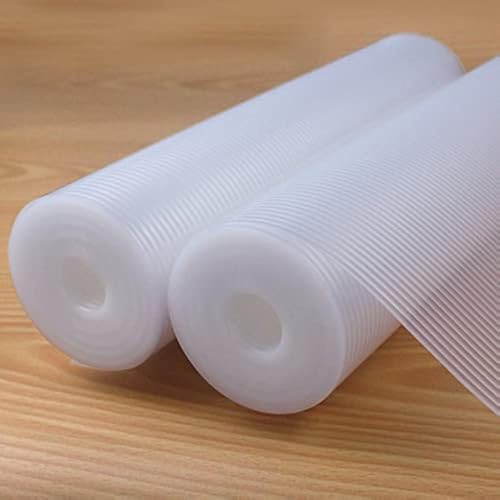Refrigerator Liners, Shelf Liners for Kitchen Cabinet, Washable Oil-Proof for Drawer, Cabinet, Shelves, Refrigerator, Storage, 12 Inches x 20 FT, Non-Slip Cabinet Liner (12 Inches x 20 FT x 2 Rolls)… by Glomen