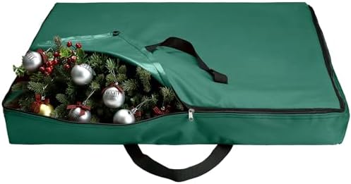 Oudain Pop up Christmas Tree Storage Bag Large, 30 x 30 x 4.3 Inch, Green by Oudain