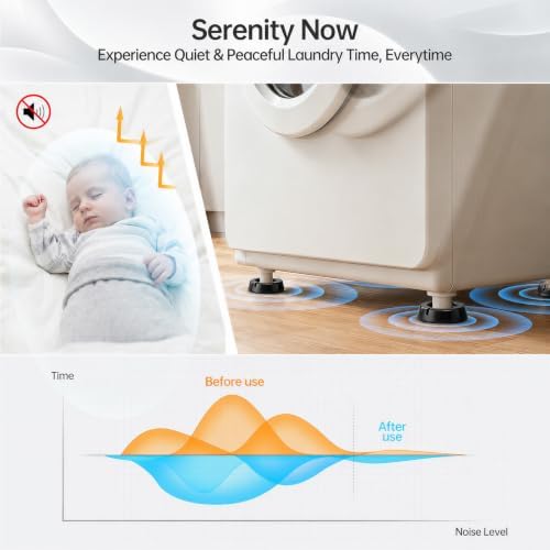 Anti Vibration Pads for Washing Machine, 8pcs - Image 5