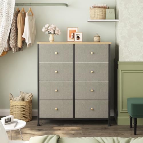 OLIXIS 8 Drawer Storage Dresser for Bedroom, Closet Organizers Units - Image 2