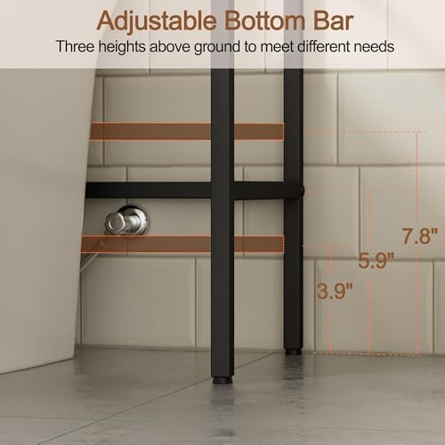 3 Tier Over The Toilet Storage Rack, Bathroom Organizer - Image 5